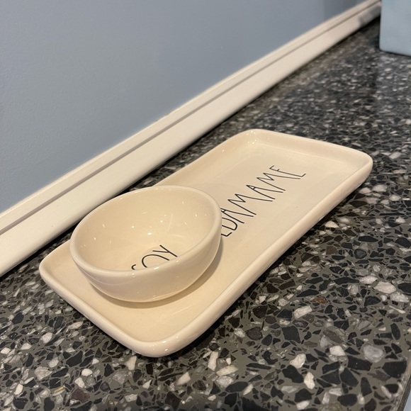 NEW Rae Dunn SOY EDAMAME dish - Picture 3 of 5